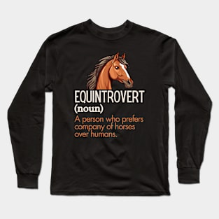 Horse Long Sleeve T-Shirt